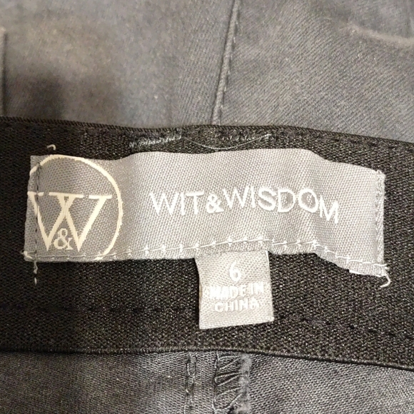 WIT & WISDOM ⭐️ Gray Skinny Jeans - Picture 8 of 9